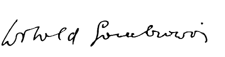 Gombrowicz's signature