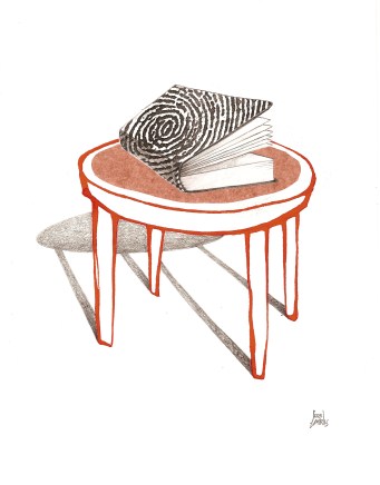 Lecturas con ADN. Ilustración de Sergi Cambrils