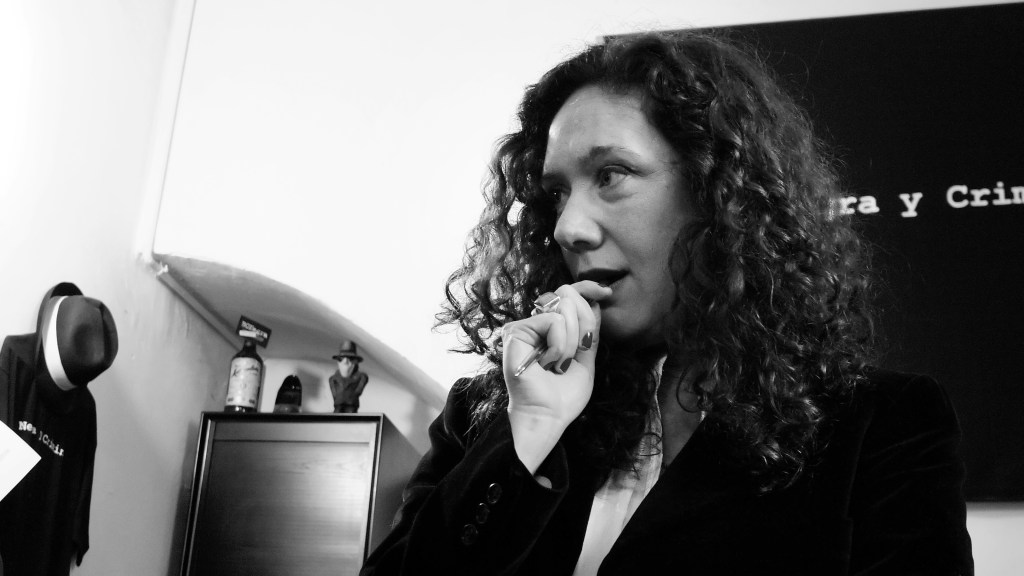 Cristina Fallarás. Fotografía de Óscar García